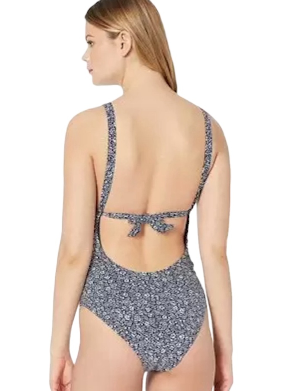 NWT POLO Ralph Lauren Sprouting Floral Double Tie One-Piece Swimsuit XL - Picture 2 of 10